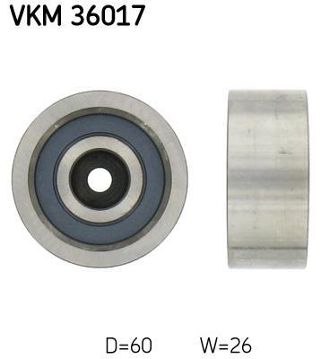 Polea inversión/guía, correa auxiliar servicios SKF ref. VKM 36017